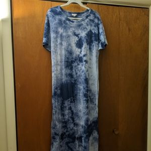 Tie Dye Maxi Dress